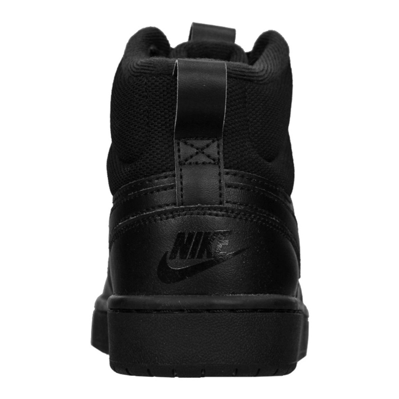 Chaussure Nike Court Borough Mid 2 (GS) Jr BQ5440-001 noir 1