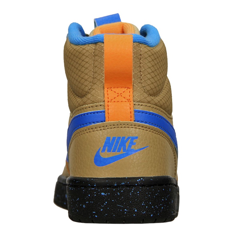 Nike Court Borough Mid Boot 2 (GS) Jr BQ5440-701 jaune 2