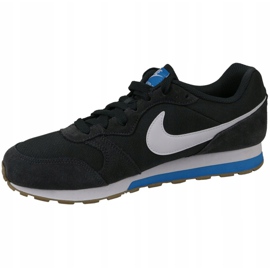 Chaussures Nike Md Runner Gs W 807316-007 noir 1