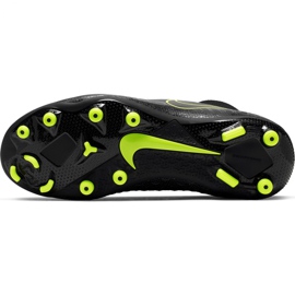 Chaussures de football Nike Phantom Vsn Academy Df FG / MG Jr AO3287-007 noir noir 2