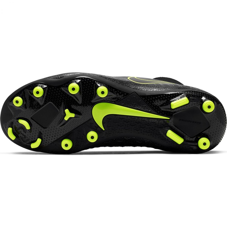 Chaussures de football Nike Phantom Vsn Academy Df FG / MG Jr AO3287-007 noir noir 2