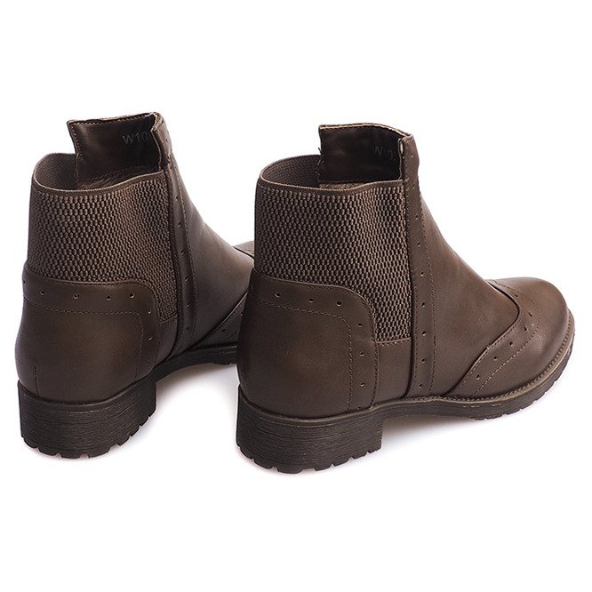 Bottines Jazz Classiques W102 Kaki vert 1