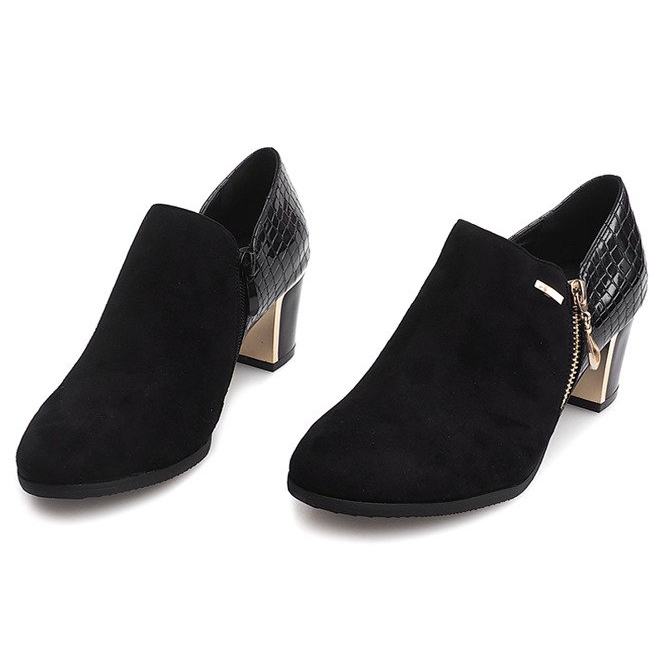 Bottines À Talons 6661 Noir 1