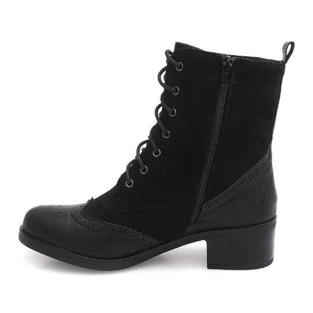 Bottines à lacets Jazz shoes ZH76 Noir le noir 1