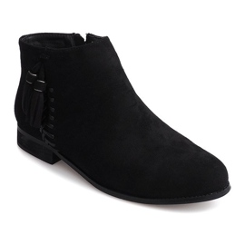 Bottines Daim Boho 99-8 Noir le noir 2
