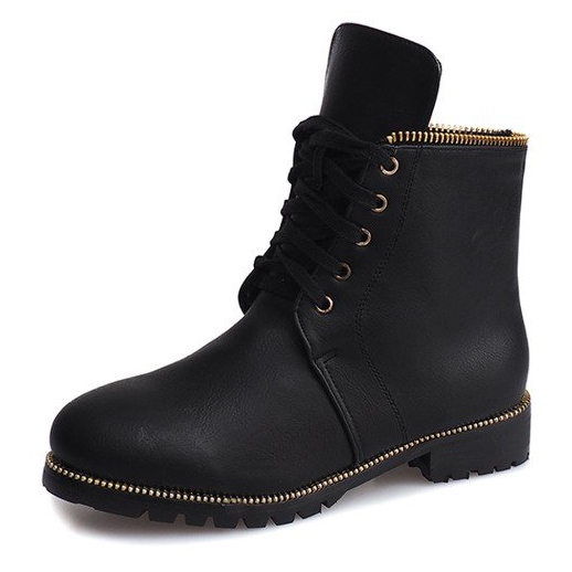 Bottes Trappeurs Avec Fourrure X685 Noir le noir 1