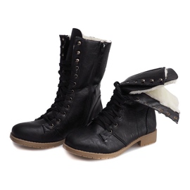 Bottes Chaudes Jodhpur Fur 1053 Noir le noir 1