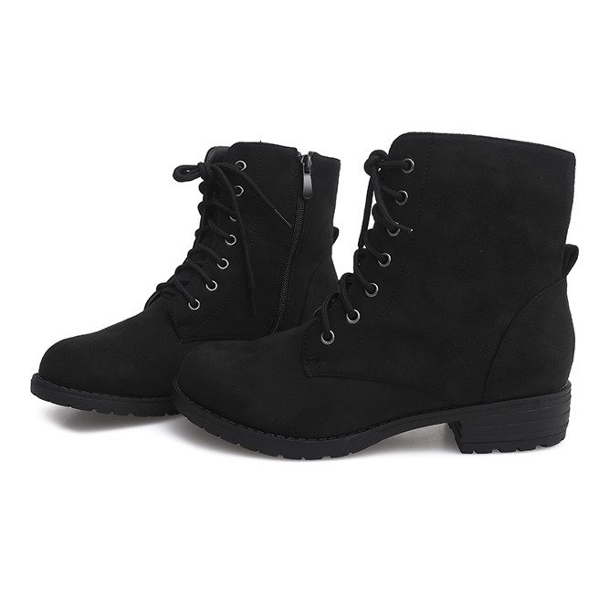 Bottines Daim Jodhpur B768 NOIR 2