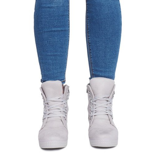 Baskets Compensées 1867 Gris 2