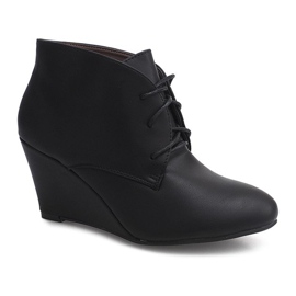 Bottes Compensées Sur Compensées 1177B Noir le noir 5