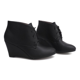 Bottes Compensées Sur Compensées 1177B Noir le noir 2