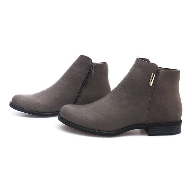 Gris Bottes classiques J0079-3 Gris 2