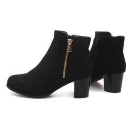 Bottes À Talon J0049-1 Noir le noir 3