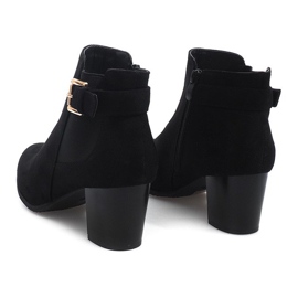 Bottes À Talon J0052-1 Noir le noir 4