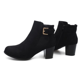 Bottes À Talon J0052-1 Noir le noir 2