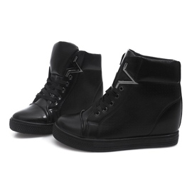 Baskets Compensées 2932-1 Noir le noir 1