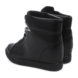 Baskets Compensées 2932-1 Noir le noir 2