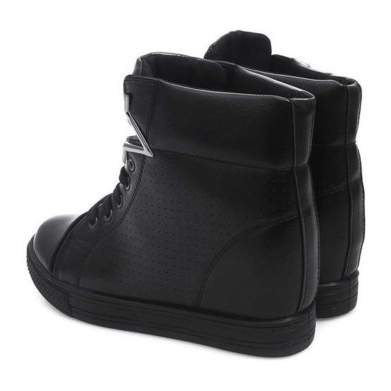 Baskets Compensées 2932-1 Noir le noir 2