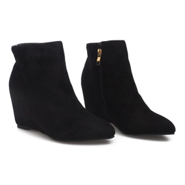 Bottes Compensées Sur Compensée B5062 Noir le noir 1
