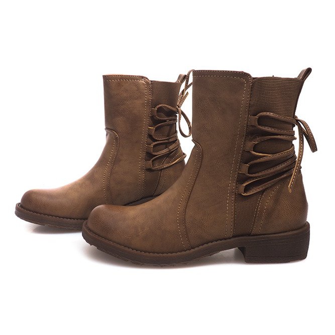 Bottes Hautes 55435 Kaki multicolore vert 1