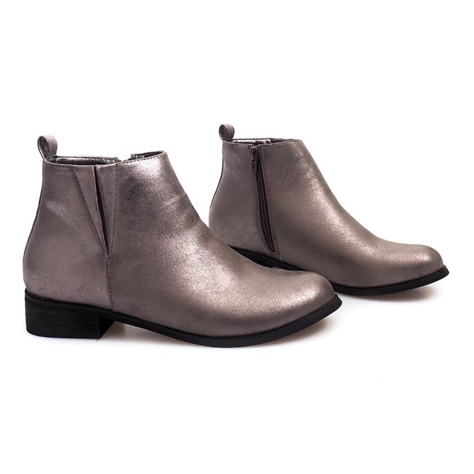 Bottes Classiques LENO-4 Gris 1