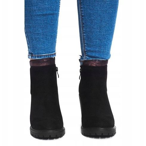 Bottes Sur Un Poteau BG-76 Noir le noir 1