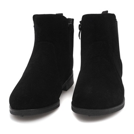 Bottines Daim Jodhpur FC-P07 Noir le noir 5