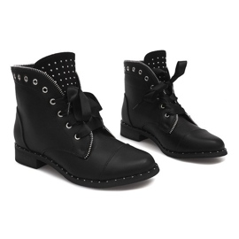 Bottes exclusives Y8152 Noir le noir 2