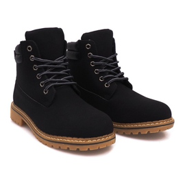Bottes en bois isolées H88B Noir le noir 6