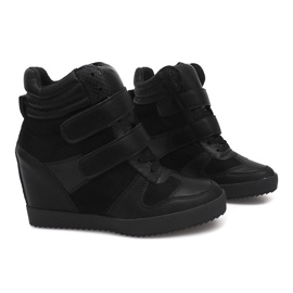 Baskets Compensées LB239 Noir le noir 4