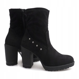 Bottes en daim BG-59 Noir le noir 4
