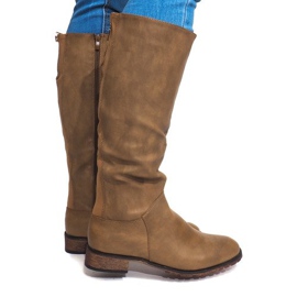 Bottes Hautes Chaudes BL2830 Kaki vert 2
