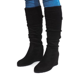 Bottes Saszki Bottes CN851 Noir le noir 1