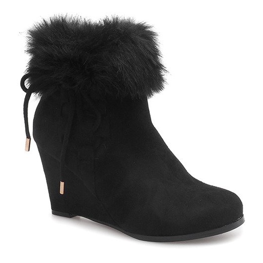 Bottes Noires Sur Compensée L6058 2