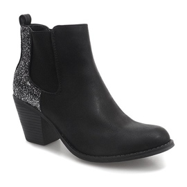 Boots Sur Talon Avec Elastique JA3090 Noir le noir 2