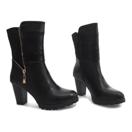 Bottines À Talons FR59 Noir le noir 3