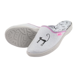 Befado pantoufles chaussures pour enfants 707Y398 gris 4