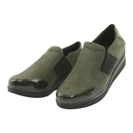 Chaussures compensées Sergio Leone 225 olive le noir vert 3
