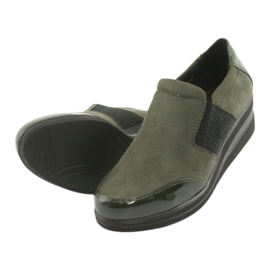 Chaussures compensées Sergio Leone 225 olive le noir vert 5