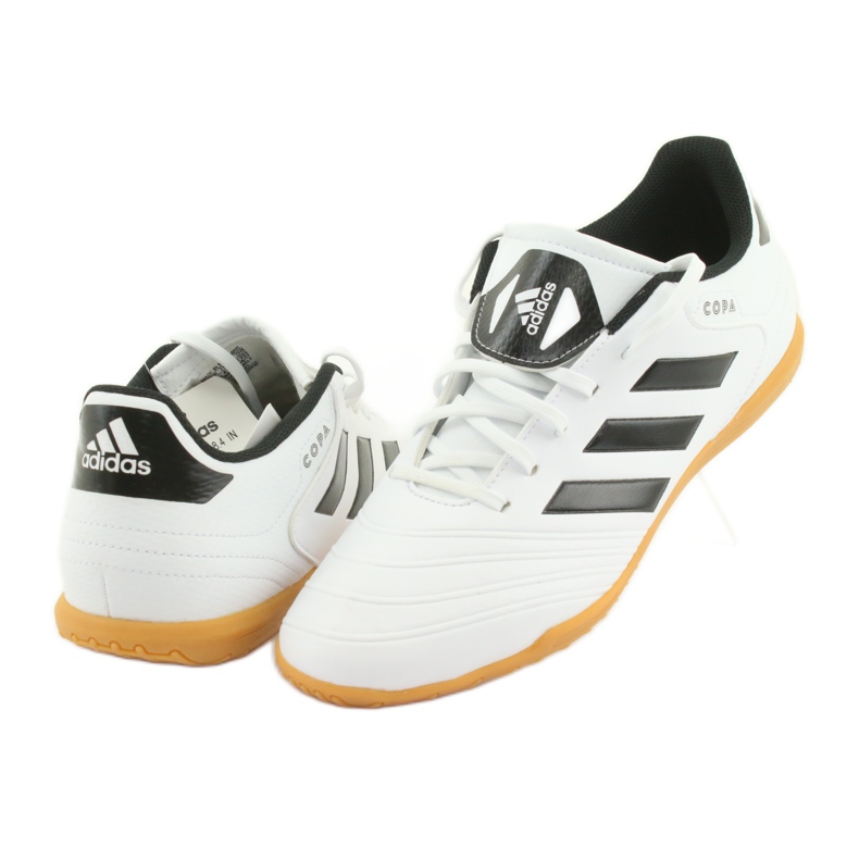 Chaussures d'intérieur adidas Copa Tango 18.4 En M CP8963 blanc 4