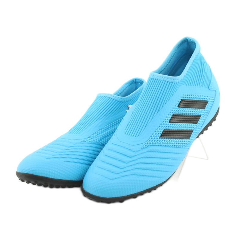 Chaussures de foot Adidas Predator 19.3 Ll Tf Jr EF9041 bleu 2