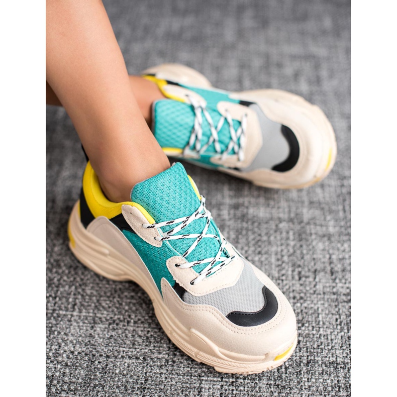 SHELOVET Chaussures de sport décontractées multicolore 1