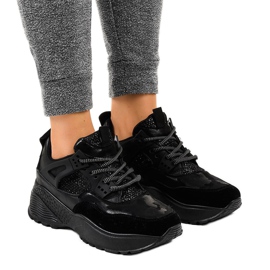 Chaussures de sport C2 pour femmes noires à la mode 1