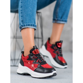 SHELOVET Chaussures de sport rouge multicolore 2 SHELOVET Chaussures de sport rouge multicolore 2