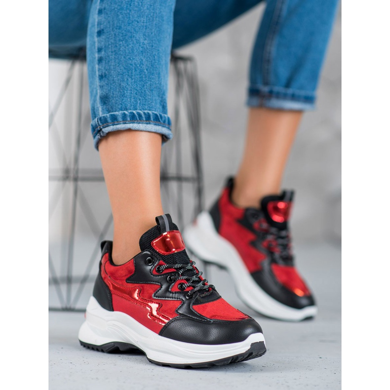 SHELOVET Chaussures de sport rouge multicolore 2 SHELOVET Chaussures de sport rouge multicolore 2