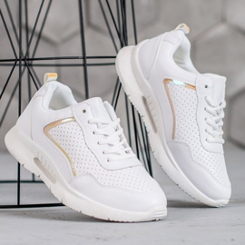 SHELOVET Chaussures de sport blanches 1