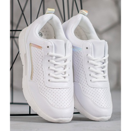 SHELOVET Chaussures de sport blanches 2