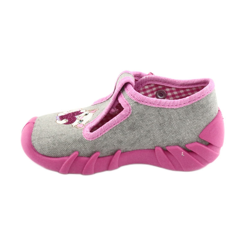 Chaussures pour enfants Befado 110P338 rose gris 2