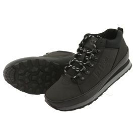 Chaussures d'hiver pour hommes Lee Cooper 19-20-011 noires le noir 4 Chaussures d'hiver pour hommes Lee Cooper 19-20-011 noires le noir 4