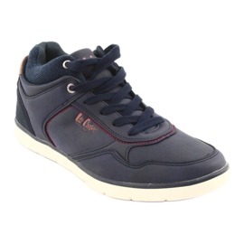 Chaussures homme Lee Cooper 19-29-032B bleu marine brun 1